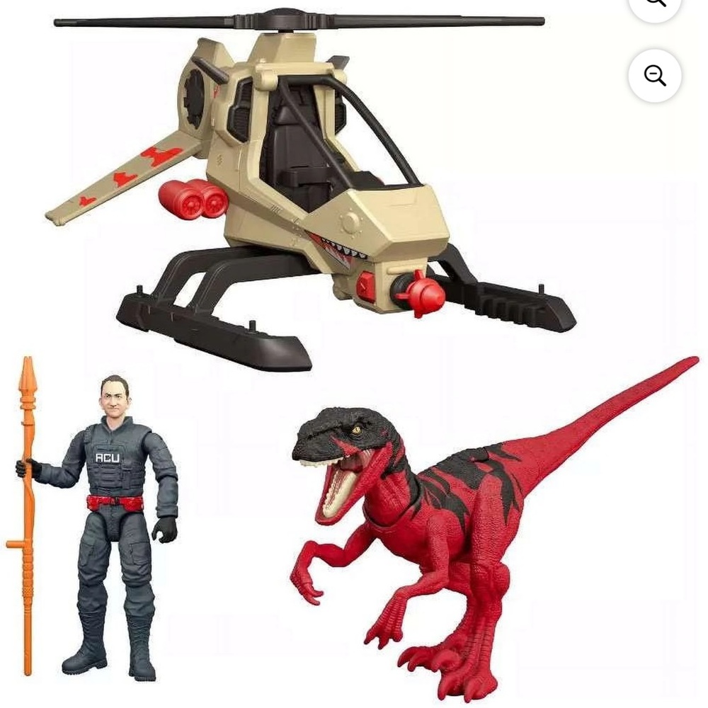 Jurassic World Reimagined Legacy Collection Desert Chopper Playset  toy